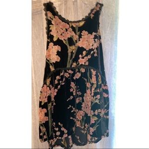 POL Floral Burnout Top